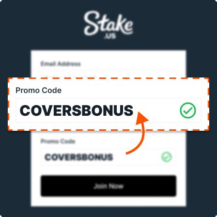 Stake.us Promo Code COVERSBONUS .